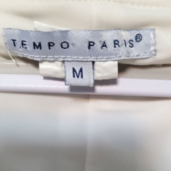 Tempo Paris Off white cowl neck dress Size M - Picture 7 of 12